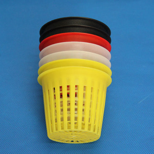 Topraksız sera bardak Net tencere bardak kendi kendine sulama kılcal su oluklu Mesh siyah Mini yuvarlak net Pot - Product Image 5