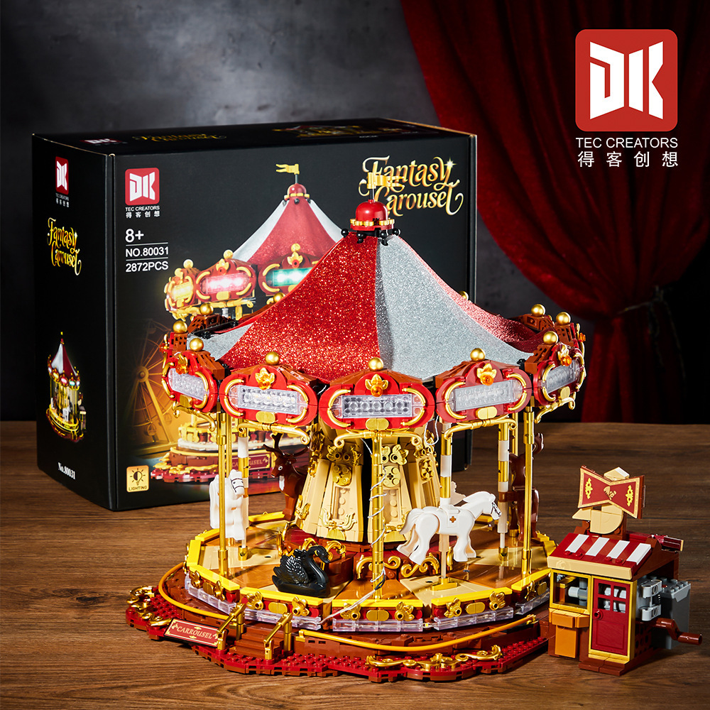 Deke 80031 carousel 2872 pieces-exquisite gift box