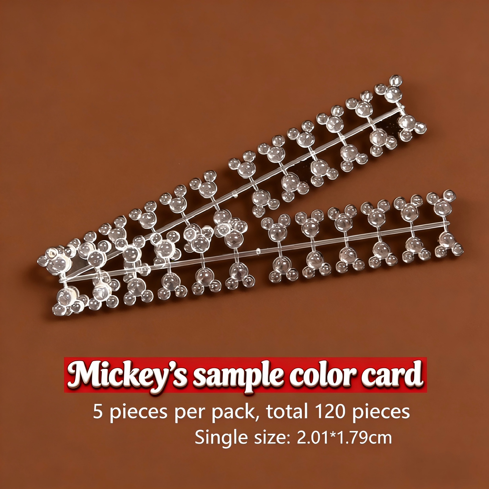 Cabeza de Mickey (120 unidades/bolsa)