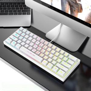 AMZ Teclado Mecánico de 61 Teclas, 60 por ciento Personalizado, Teclado para Gamer, Ordenador Portátil, PC, USB, Teclados para Juegos con Cable - Product Image 5
