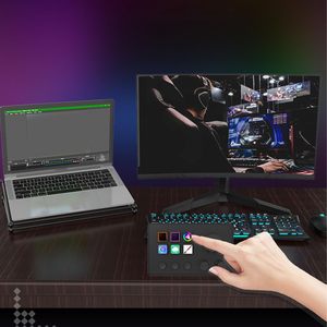 Visual Stream Deck <strong>Keyboard</strong> <strong>Lcd</strong> Button 6 Keys Live Content Creation <strong>Controller</strong> Custom Button for Windows/macos/android/ios Gift - Product Image 4