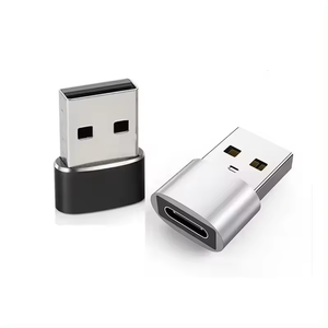 三星华为USB2.0公对C型母转换器连接器适配器快速充电OTG数据C型适配器