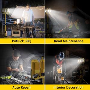 Ngoài Trời Di Động Làm Việc Ánh Sáng Đèn Pin Siêu Sáng 10W 1050 Lumen COB Treo Làm Việc Ánh Sáng - Product Image 5