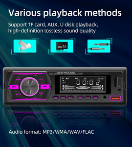 1Din SD MP3播放器JSD-520汽车立体声收音机调频辅助输入接收器USB带蓝牙音频920播放 - Product Image 4