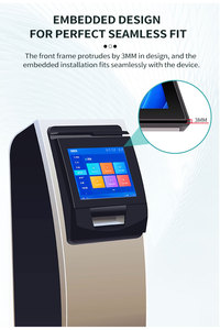 Pannello industriale PC Touch Screen Display Core I5 I7 anteriore Ip65 impermeabile All-in-One Computer industriale per chiosco Self-service - Product Image 6