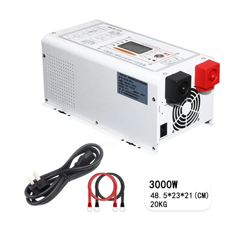 UPS 인버터 12V/24V/48V/60V 110V/220V 1000W/1500W/2000W/3000W/5000W/6000W/7000W/8000W 순수한 사인 파동 UPS 힘 변환장치