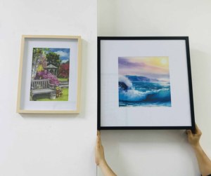 Large <strong>Frame</strong> with Mat (29x29cm), Picture <strong>Frames</strong>, MDF Shadow Box <strong>20x20</strong>&quot; - Product Image 6