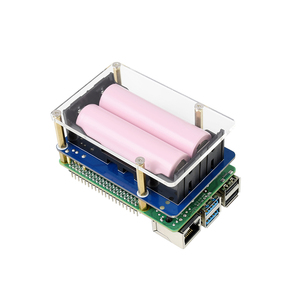 Aismartlink 5V Output, up to 5A Current, Pogo Pins Connector,Uninterruptible <strong>Power</strong> Supply UPS HAT (B) for <strong>Raspberry</strong> <strong>Pi</strong> - Product Image 1