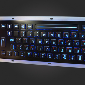 Hot Sale Factory Direct PS/2 Kiosk <strong>Numeric</strong> Metal Atm <strong>Keyboard</strong> Steel With Backlit Panel With Trackball <strong>Mouse</strong> - Product Image 5