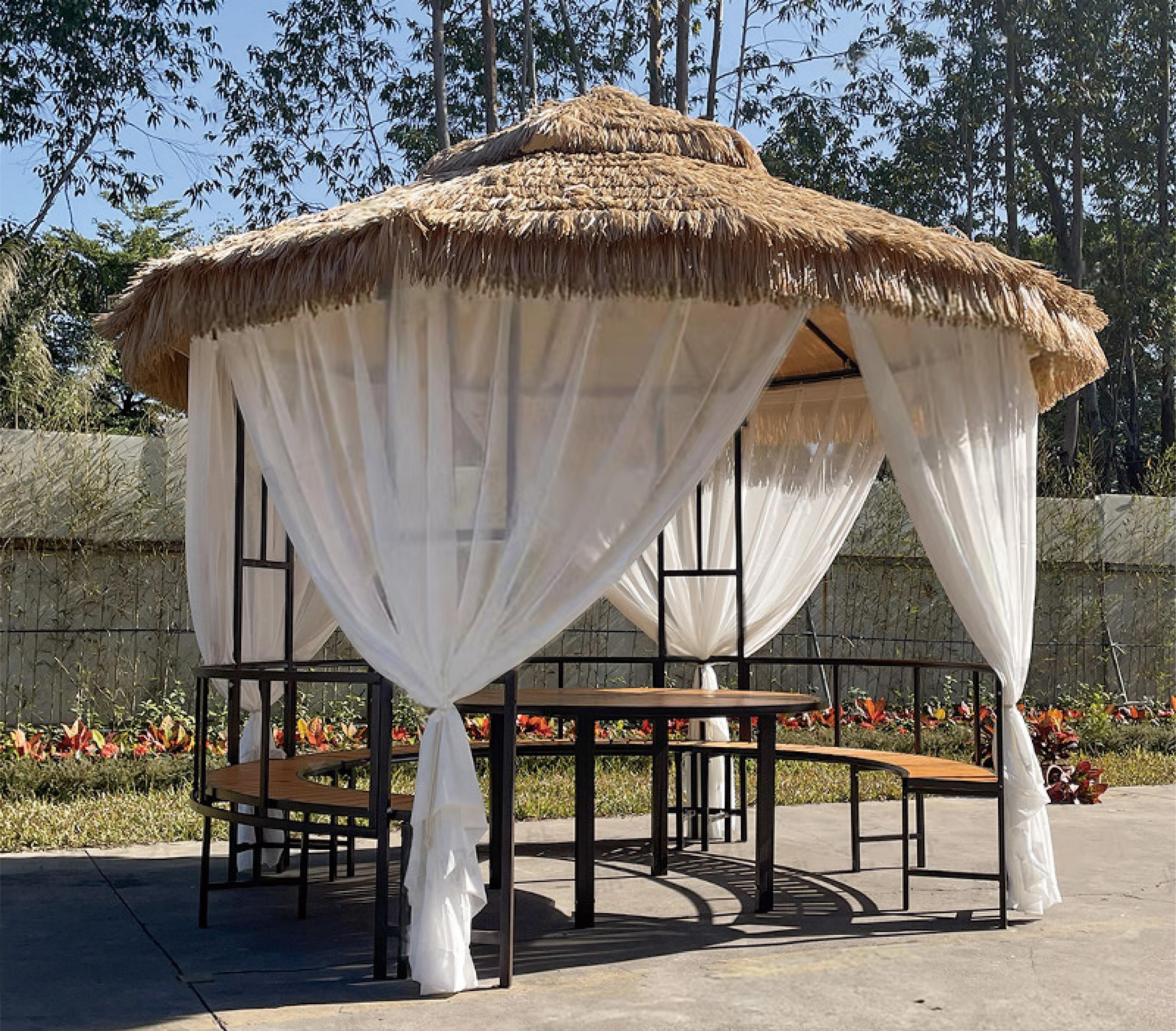 Pavillon+Table+Siège+maille diamant