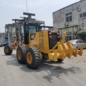 Machines de construction de niveleuse à moteur Caterpillar 140K d'origine japonaise d'occasion de haute qualité à vendre 2023 ans - Product Image 2