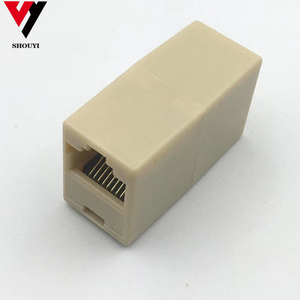 <strong>Network</strong> Cable Connector <strong>Network</strong> Pair Connector RJ45 Double Head <strong>Connection</strong> Extender Crystal Head Interface <strong>in</strong> Multiple Colors - Product Image 5