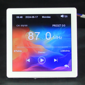 Bluetooth/TFカード/FM Tereo出力2x25w 4x25wスマートホームシステム付きリモートコントロールBluetoothsタッチウォールアンプ - Product Image 4