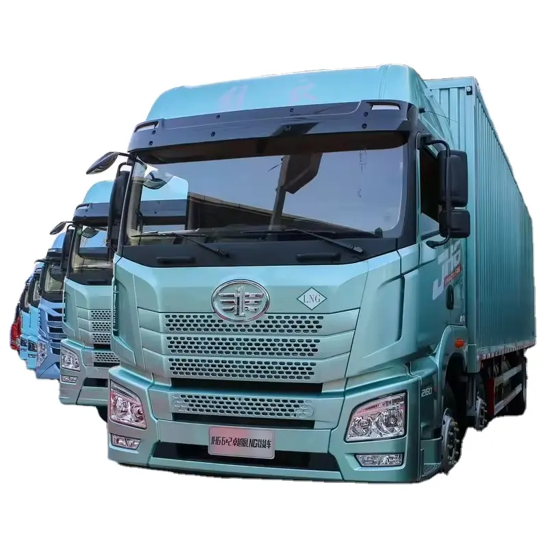 Тяжелый грузовик Qingdao Jiefang JH6, 60 л.с., 6x2, 9,5 м, фургон