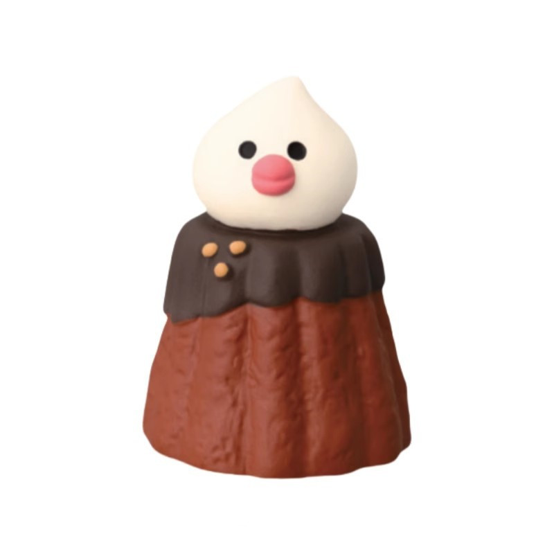 Gâteau aux oiseaux au chocolat