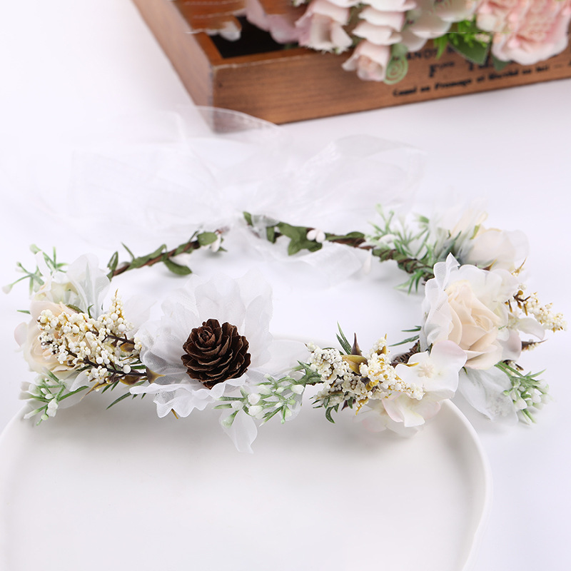 Blanc / marron