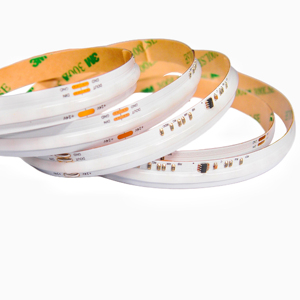 <strong>UL</strong>, CE and RoHS <strong>Approved</strong> RGB Digital COB <strong>LED</strong> Strip Lights Side View &amp; Top View WS2811 IP20/ IP67 Factory Sells Direct - Product Image 1