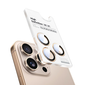 Orijinal stil kamera Lens temperli cam koruyucu iPhone 16 için Pro 9HD 3D yüksek şeffaf Film iPhone 16 Pro Max - Product Image 1