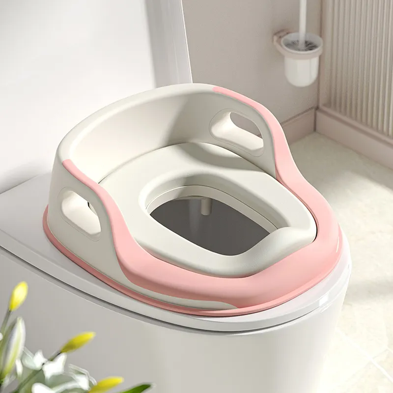 High quality baby customized cushioned toilet potty training seat with armrests