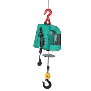 Alat pengangkat kerekan listrik Mini 220v harga rendah kerekan traksi angkat portabel 500kg 110v - Product Image 4