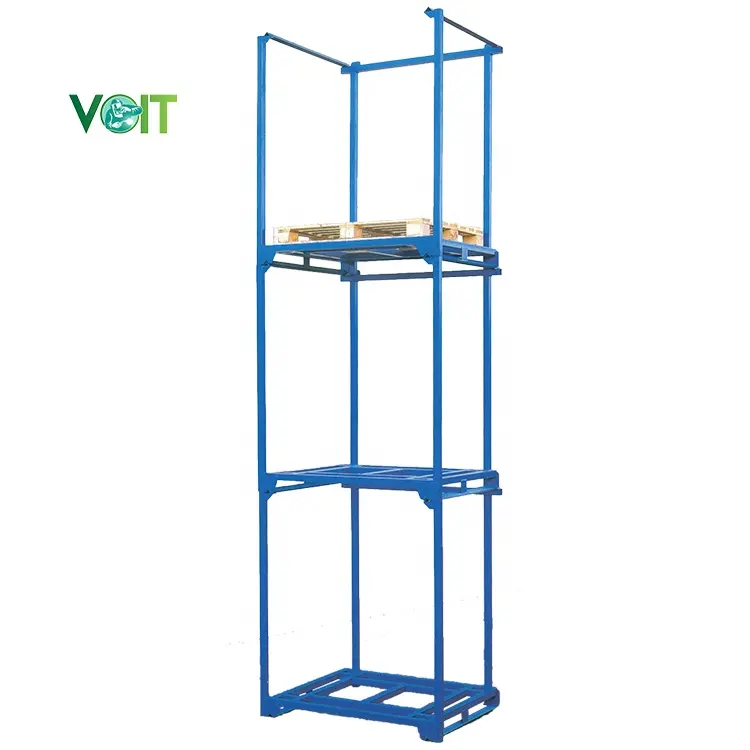 Armazenando pilha carregamento pallet racks pallet empilhamento quadros