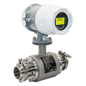 Electromagnetic <strong>Flowmeter</strong> Tri-clamp Connection Flow Meter <strong>Pulse</strong> <strong>Output</strong> Chemical Electromagnetic Flow Meter - Product Image 2