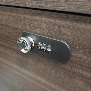 Nuovo Design moderno campione di lusso in legno durevole CEO Boss Manager ufficio scrivania e sedia Computer ufficio tavolo da lavoro - Product Image 5