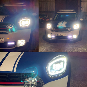 Auto Lighting Systems LED Headlight for Mini <strong>Countryman</strong> <strong>R60</strong> Headlights 2011 - 2016 Head Light Led Head Lamp Plug and Play - Product Image 2