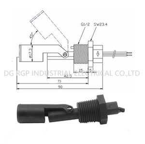 Water tank <strong>Level</strong> Control Switch Liquid <strong>Level</strong> <strong>Sensors</strong> Side Mounted Float <strong>Sensors</strong> Water <strong>Level</strong> Control - Product Image 2