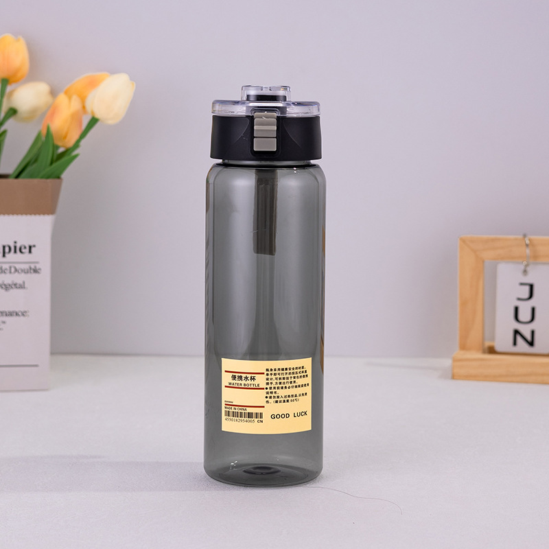 Vaso de plástico-negro grande 800ml