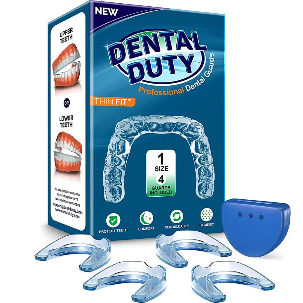 Protector dental de noche moldeable, nuevo producto, personalizado, OEM