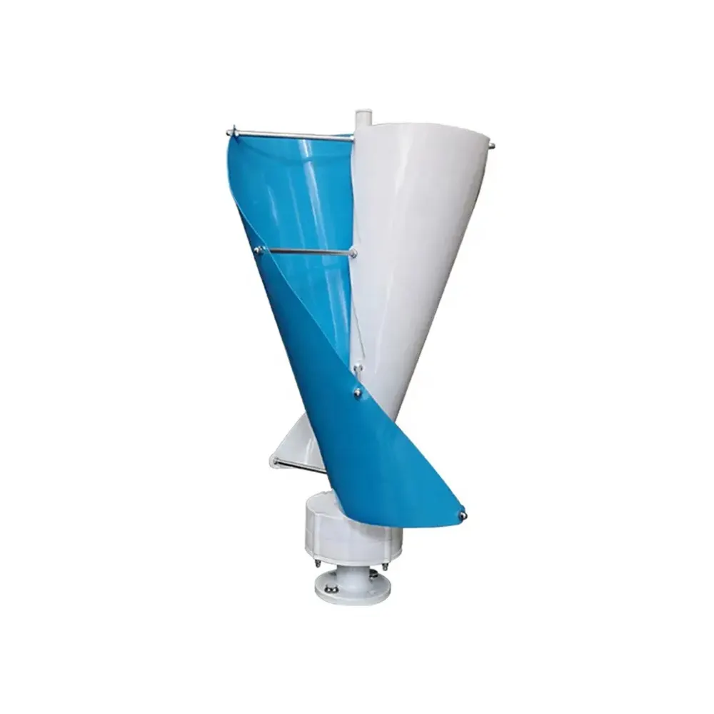 Generatore eolico verticale a tulipano popolare Premium da 1000w turbina eolica a energia alternativa