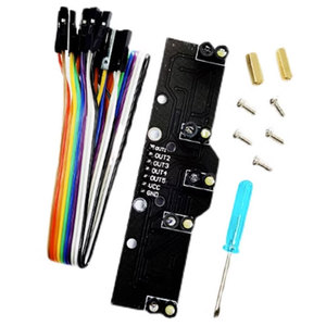 5-Kanal-Digital-Line-Tracking-Sensor-Hochpräzises Graustufen-Array für Roboter rennen und Farber kennung (Arduino/Himbeere) - Product Image 5