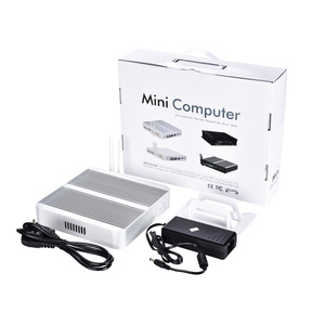 Win 10 Linux Micro <strong>Desktop</strong> Pc <strong>Computer</strong> Hardware Core I3 7167U Mini Fanless Office PC with VGA USB <strong>WIFI</strong> - Product Image 3
