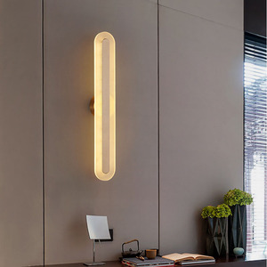 ホテルウォールライトヨーロッパ高級マウントスポットランプモダンスマートナイト大廊下外部<span class=keywords><strong>LED</strong></span>スコーンブロンズ真鍮ウォールライト