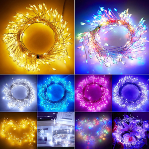 3M 6M Copper Wire <strong>LED</strong> <strong>Light</strong> <strong>String</strong> Fairy Table Garland <strong>Light</strong> <strong>String</strong> 8 <strong>Function</strong> for Christmas Wedding Party Home Garden Decor - Product Image 6