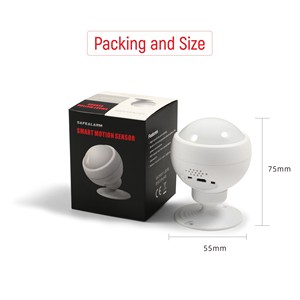 Tuya-sensor de movimiento infrarrojo de gran angular Zigbee/WiFi para seguridad del hogar, Mini Hub de monitoreo, detección humana - Product Image 2