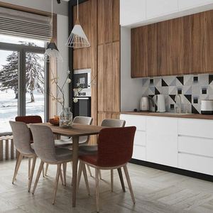 Tủ Bếp Màu Xám Realgres Mahogany Tủ Bếp <span class=keywords><strong>Coventry</strong></span> Tủ Bếp Màu Be Bộ Đồ Nội Thất - Product Image 4