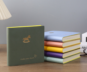 A7 Mini square Journal <strong>Book</strong> Portable Pocket Notepad Horizontal Line Diary Cartoon <strong>Book</strong> Printable logo Quantity Discount