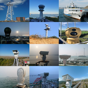 Fabbrica IP67 PTZ termocamera a lungo raggio 1 2 5km Multi sensore nave marina - Product Image 3