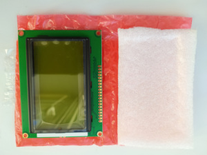 128x64 punti modulo LCD 5V schermo blu 12864 LCD con retroilluminazione porta parallela LCD12864 128X64 Lcd - Product Image 5