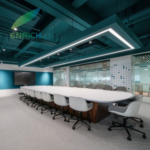 1.2x2.4m Rectangle LED <strong>Linear</strong> Light with Dimmable <strong>Function</strong> for Workspaces - Product Image 5