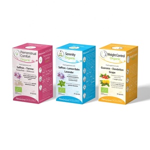 Customized Product Small <strong>Box</strong> , <strong>Plain</strong> White Cardboard Paper <strong>Box</strong> for Medicine Supplement Bottle Packaging - Product Image 6