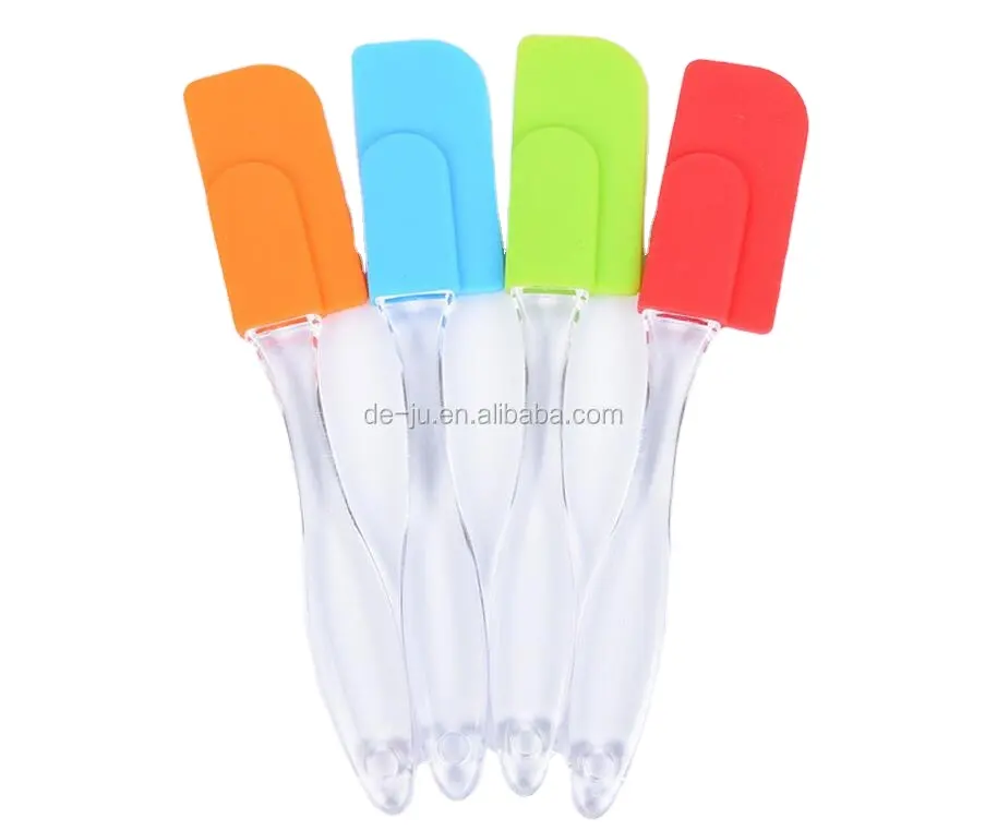 Silicone kitchen utensils Custom Colorful Butter Novelty Silicone Spatulas