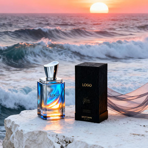 Nhà Máy Thiết Kế <span class=keywords><strong>2025</strong></span> Sản Phẩm Nước Hoa Biểu Tượng Tùy Chỉnh Nước Hoa Sang Trọng Rỗng Trong Suốt Màu Đen Chai Nước Hoa Cho Nam Giới Với Hộp - Product Image 3