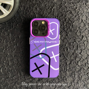 Şık tasarımcı PC telefon kılıfı kabuk iPhone 12 13 Mini 11 14 15 16 Pro Max Gertrude durumda kabuk - Product Image 6