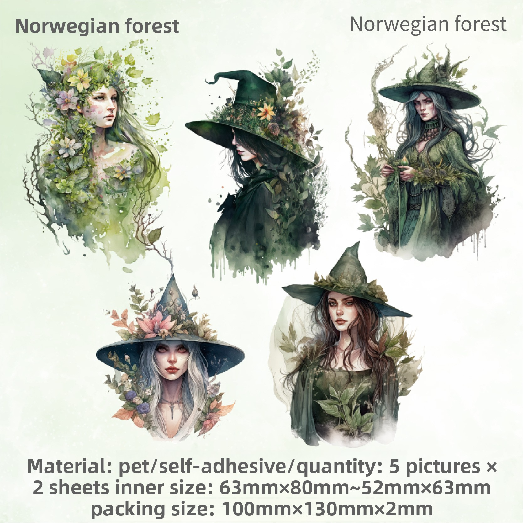 Une forêt norvégienne