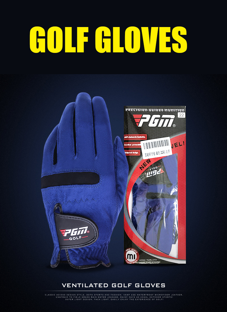 PGM ST004 Cheap price Men's fabric Golf Glove