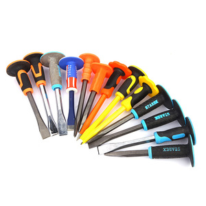 Round <strong>Chisel</strong> Metal <strong>Chisels</strong> Pointed Cold <strong>Chisel</strong> With Plastic Handle - Product Image 4