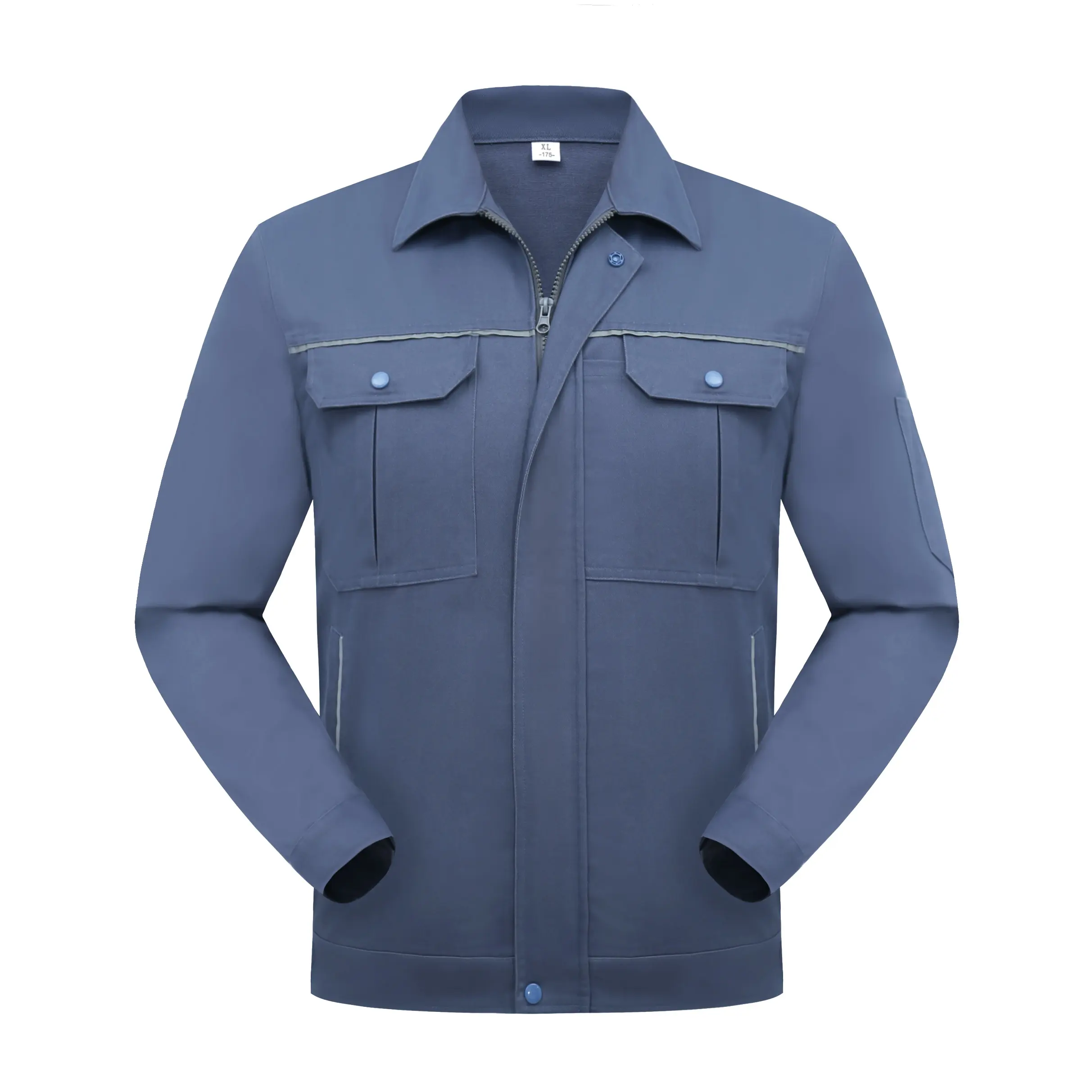 Uniformes de seguridad para hombre, uniformes de trabajo personalizados unisex, ropa de trabajo para fabricación de construcción con bolsillo